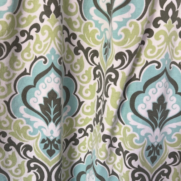 Tommy Bahama Green and Blue Floral Sundress. - Picture 7 of 9